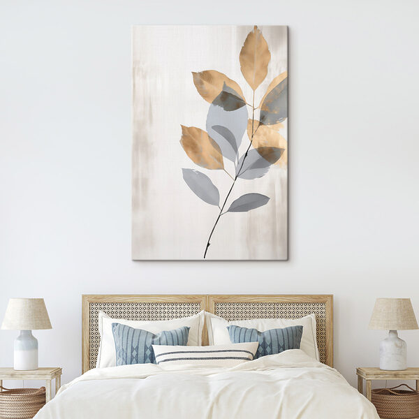 Quadri Foglie delicate dai toni tenui (COD: s48510) Quadri Quadri Foglie delicate dai toni tenui (COD: s48510)