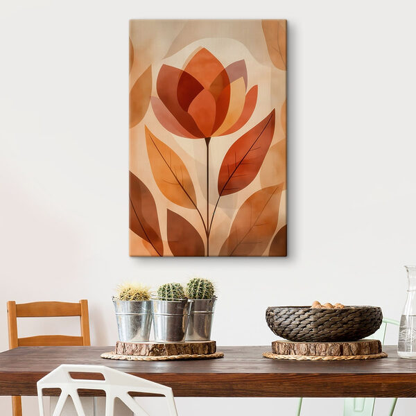 Quadri Quadri Fiore con delle foglie (COD: s48712)