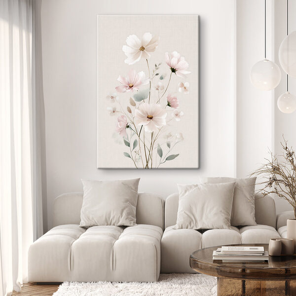 Quadri Quadri Fiori delicati dai tenui toni pastello (COD: s48533)