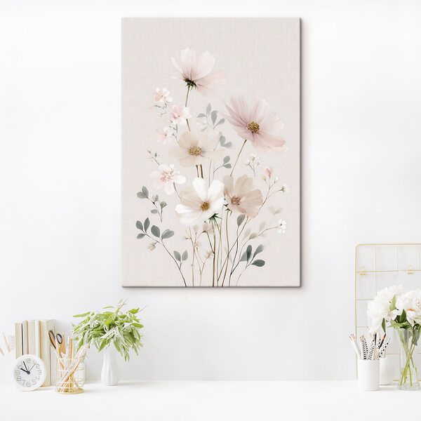 Quadri Quadri Fiori delicati dai tenui toni pastello (COD: s48534)