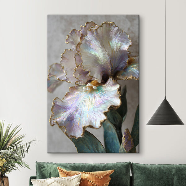 Quadri Quadri - Elegante composizione floreale dai colori originali (COD: s48535)