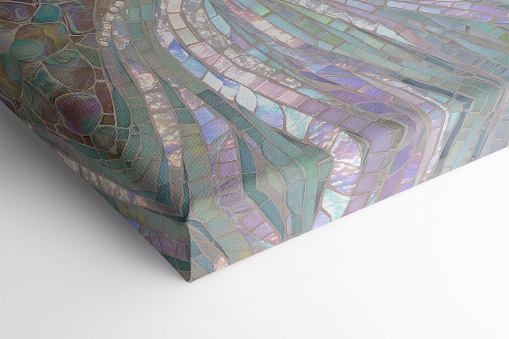 Mosaico raffigurante una donna