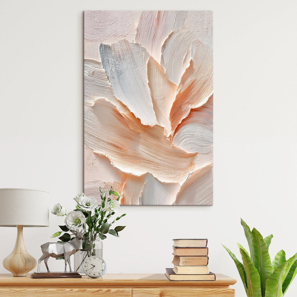 Soft hues create an elegant composition