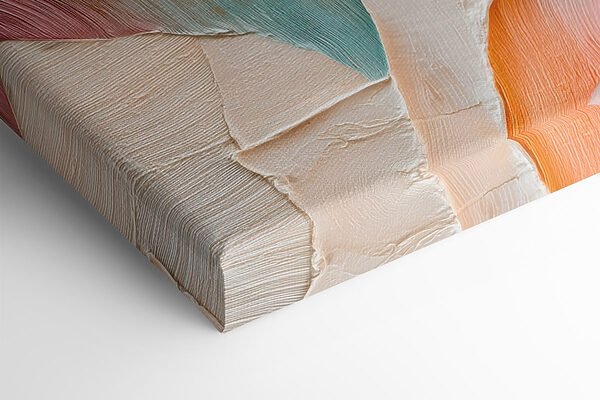 Soft hues blend into artistic flow Soft hues blend into artistic flow