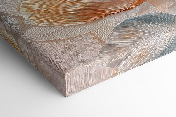 Delicate strokes of pastel colors