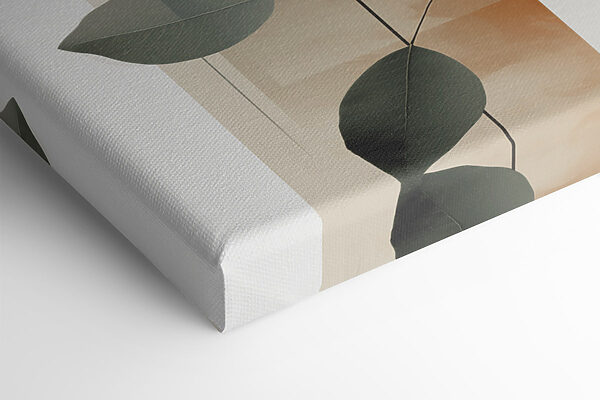 Serene botanical composition in soft hues
