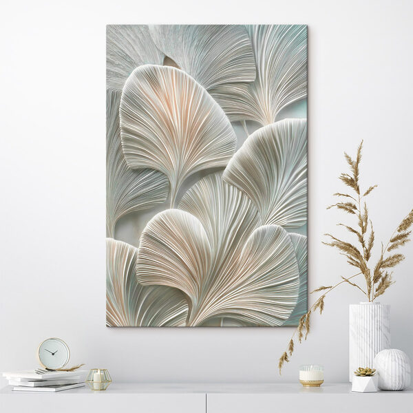 Delicate leaves in soft hues Delicate leaves in soft hues