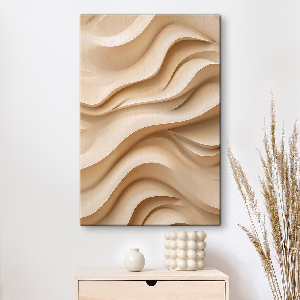 Fluid forms in soft neutral tones Fluid forms in soft neutral tones