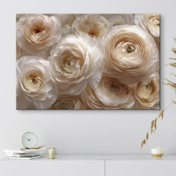 Quadri Quadri Mazzo di fiori bianchi (COD: s48628)