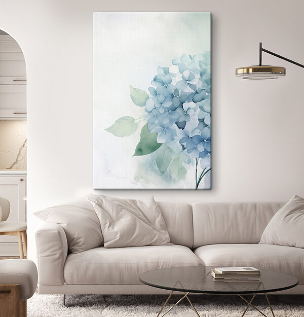 Quadri Delicati fiori dalle tenui sfumature di blu (COD: s48636) Quadri Quadri Delicati fiori dalle tenui sfumature di blu (COD: s48636)