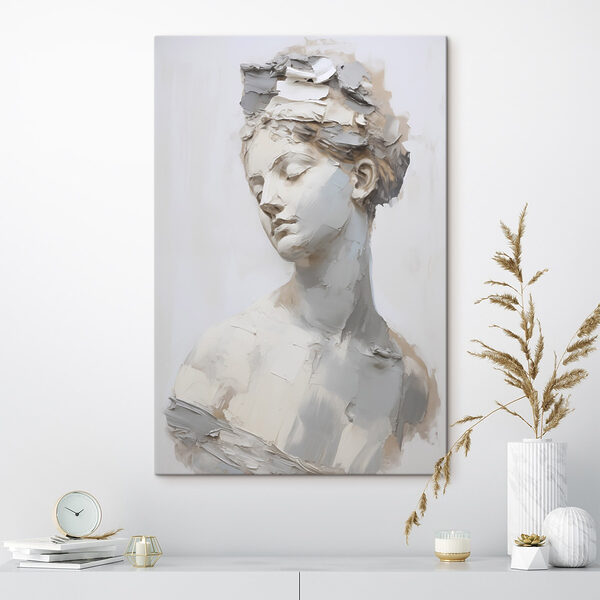 Quadri Busto in gesso raffigurante una donna (COD: s48670) Quadri Quadri Busto in gesso raffigurante una donna (COD: s48670)