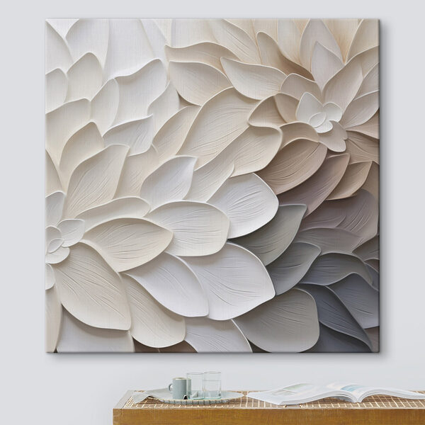 Delicate layered petals in soft hues