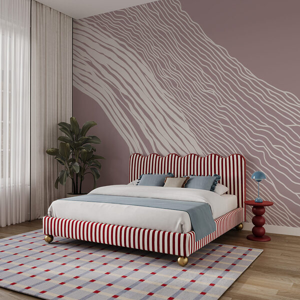 Sfondo viola e bianco con delle linee Sfondo viola e bianco con delle linee
