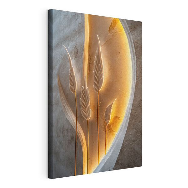 Quadri Scultura composta da foglie e una luce (COD: s49681) Quadri Quadri Scultura composta da foglie e una luce (COD: s49681)