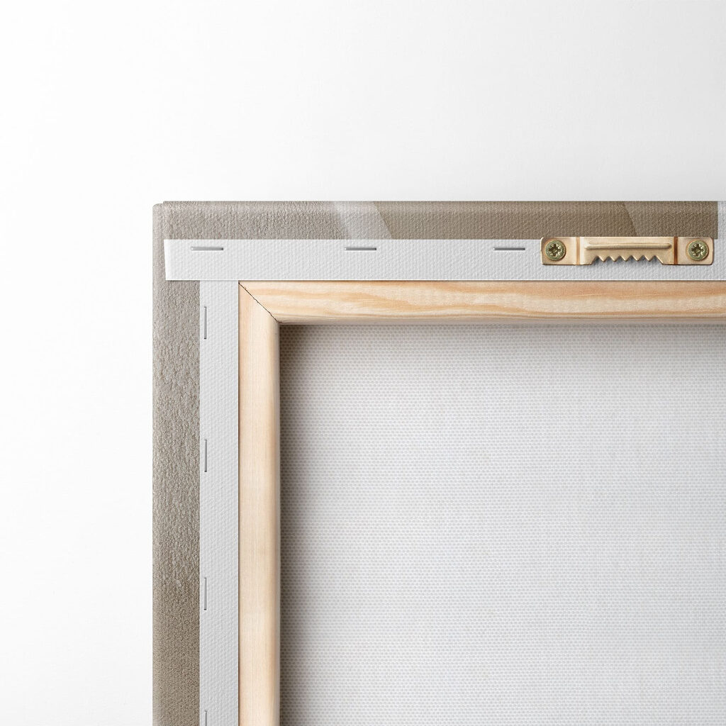 White wall with curved lines