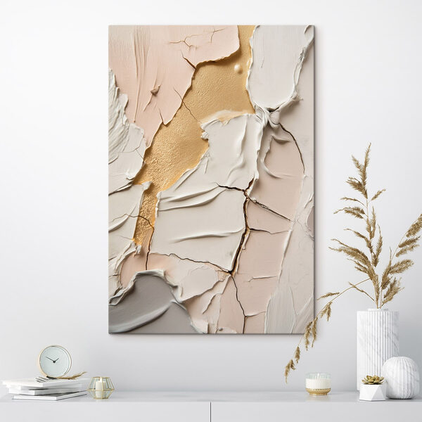 Abstract textures in soft hues