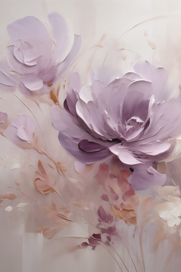 Painting of a flower Painting of a flower