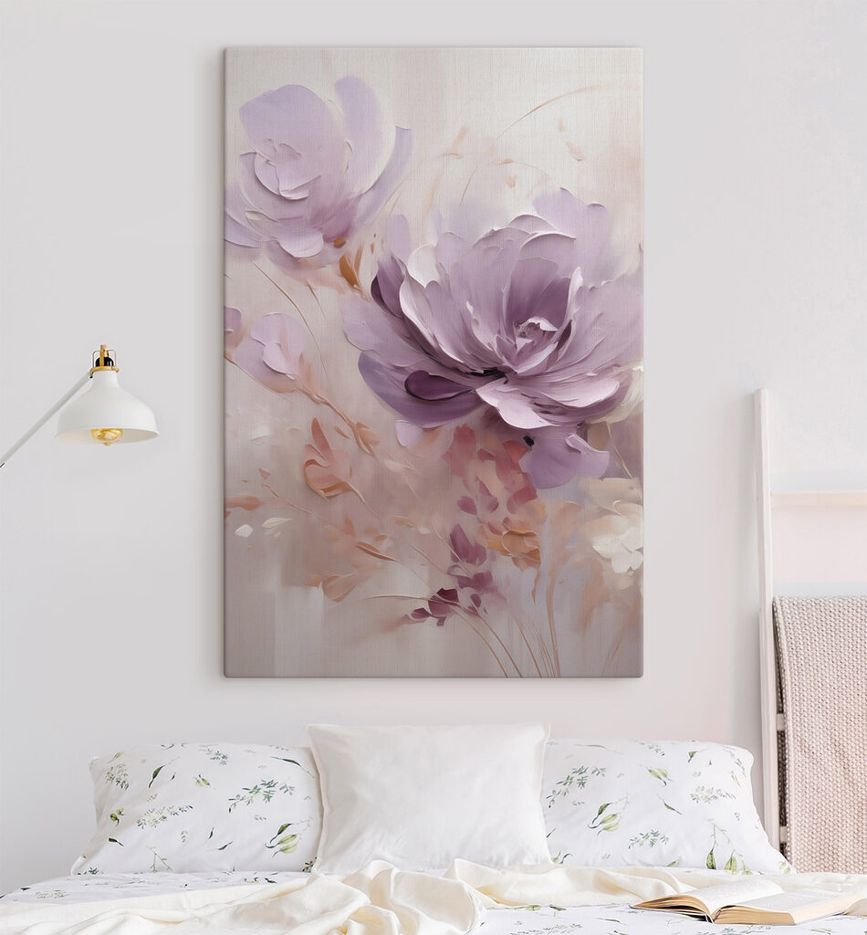 Painting of a flower Painting of a flower