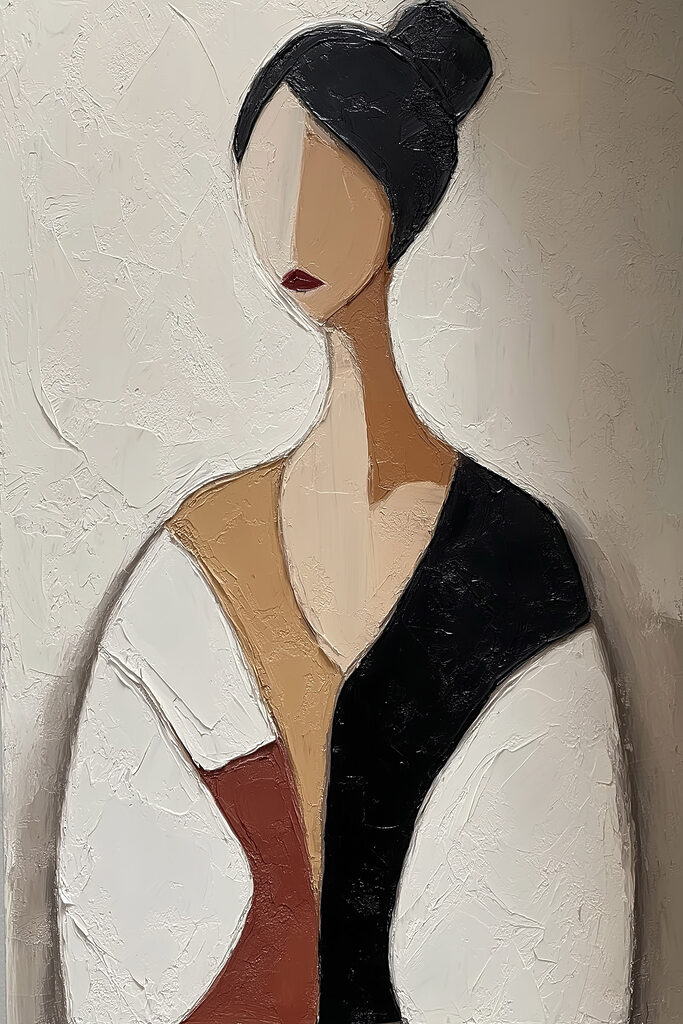 Painting of a woman