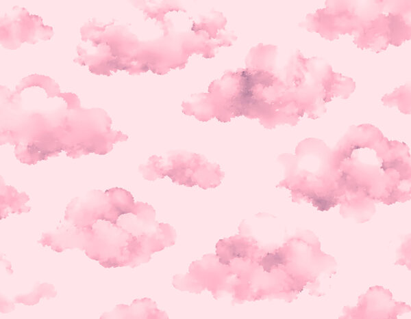 Pink clouds on a pink background Pink clouds on a pink background