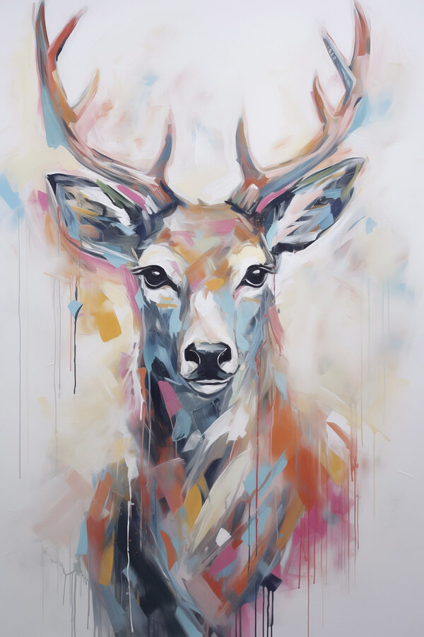 Painting of a deer