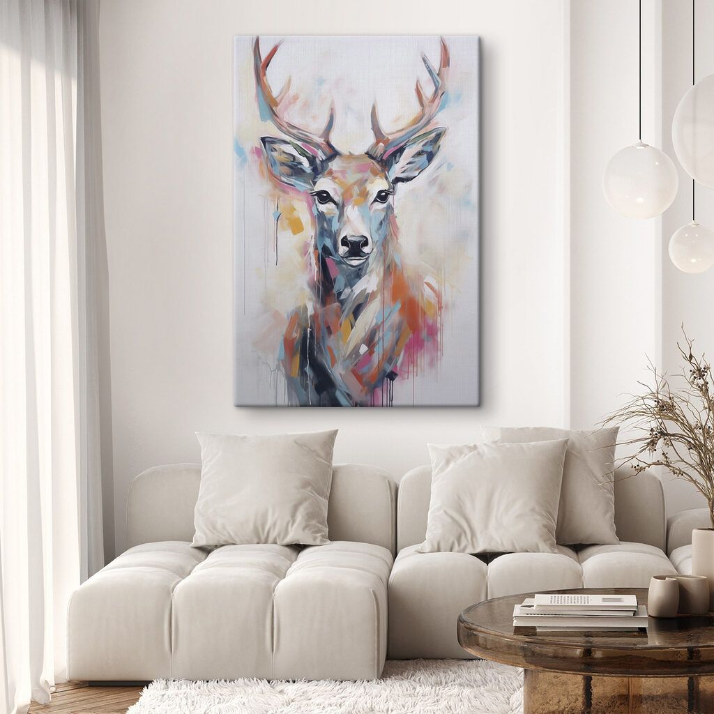 Painting of a deer