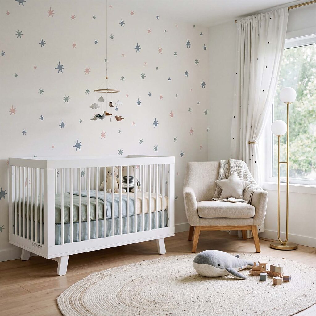 Sfondo bianco con tante piccole stelle Sfondo bianco con tante piccole stelle