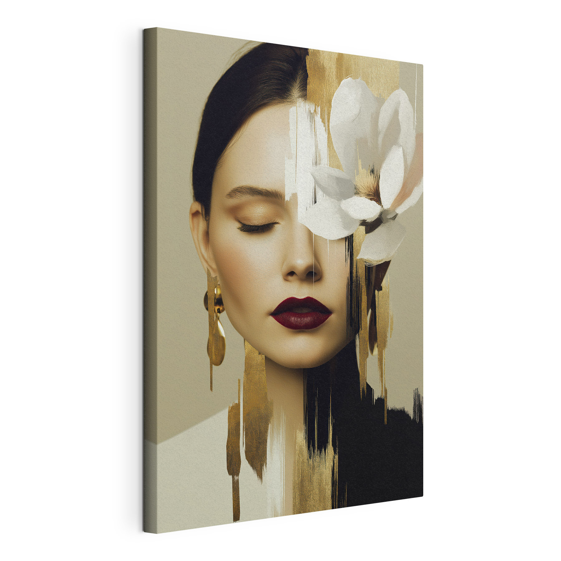 Ethereal beauty with artistic flair