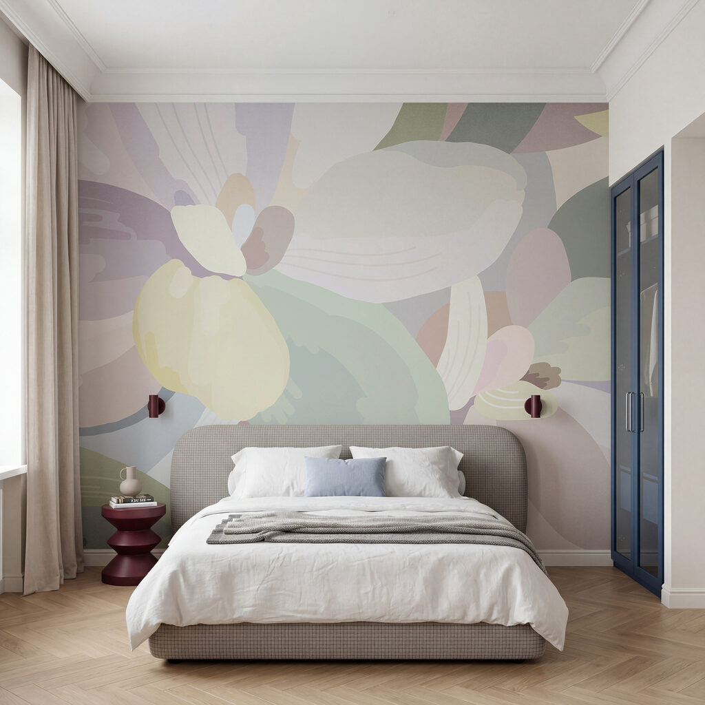 Dipinto di fiori dai colori vivaci Dipinto di fiori dai colori vivaci