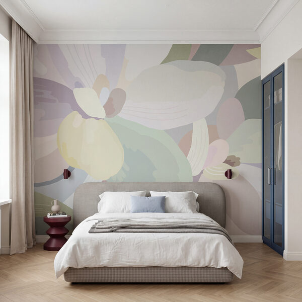 Dipinto di fiori dai colori vivaci Dipinto di fiori dai colori vivaci