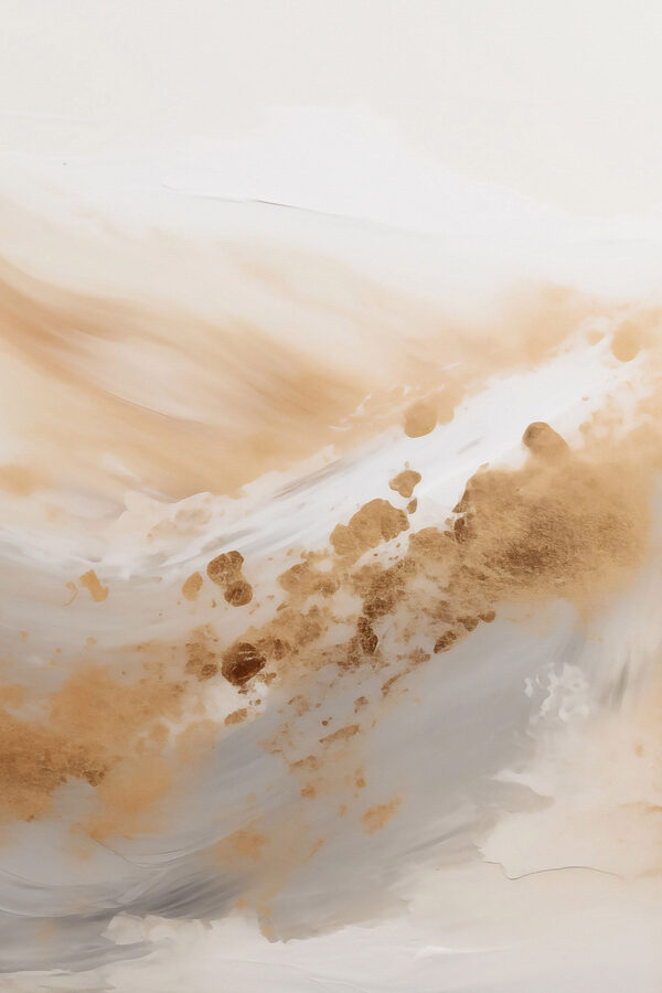 Waves of soft color blend together Waves of soft color blend together