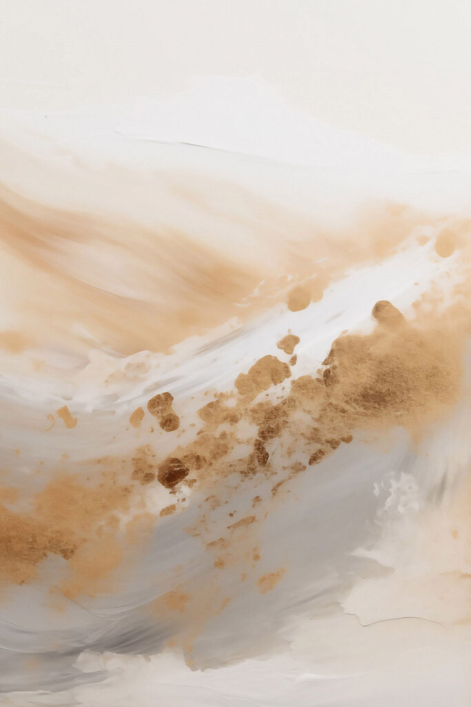 Waves of soft color blend together Waves of soft color blend together