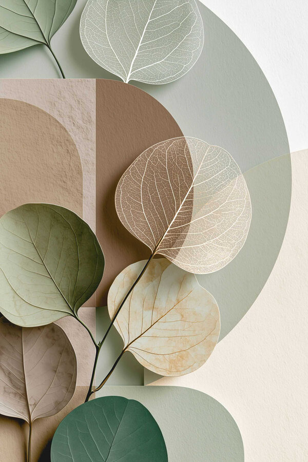 Gentle curves and delicate leaf patterns