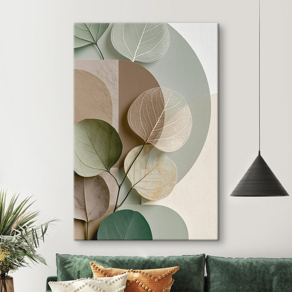 Gentle curves and delicate leaf patterns