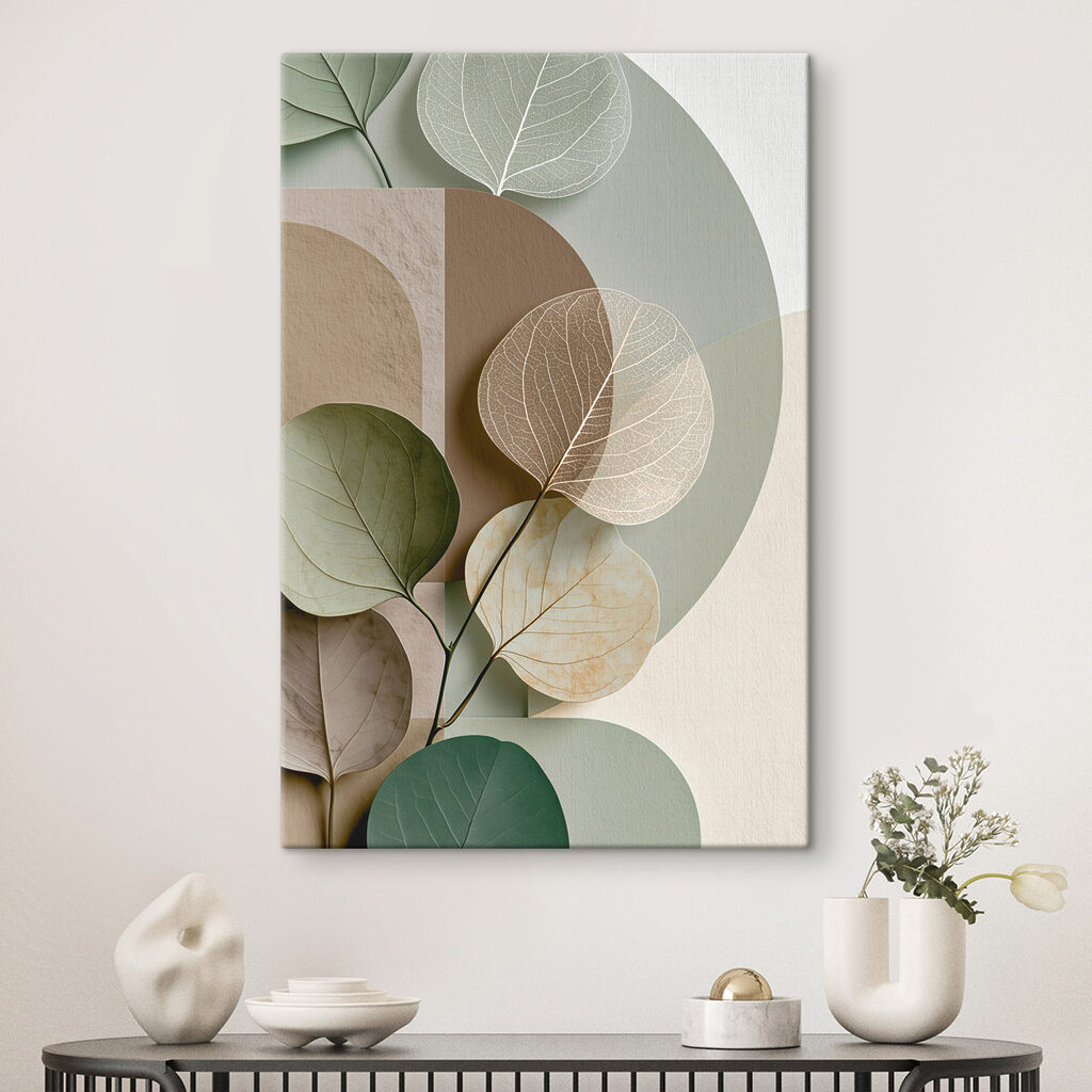 Gentle curves and delicate leaf patterns