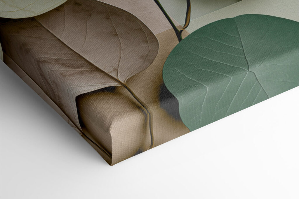 Gentle curves and delicate leaf patterns