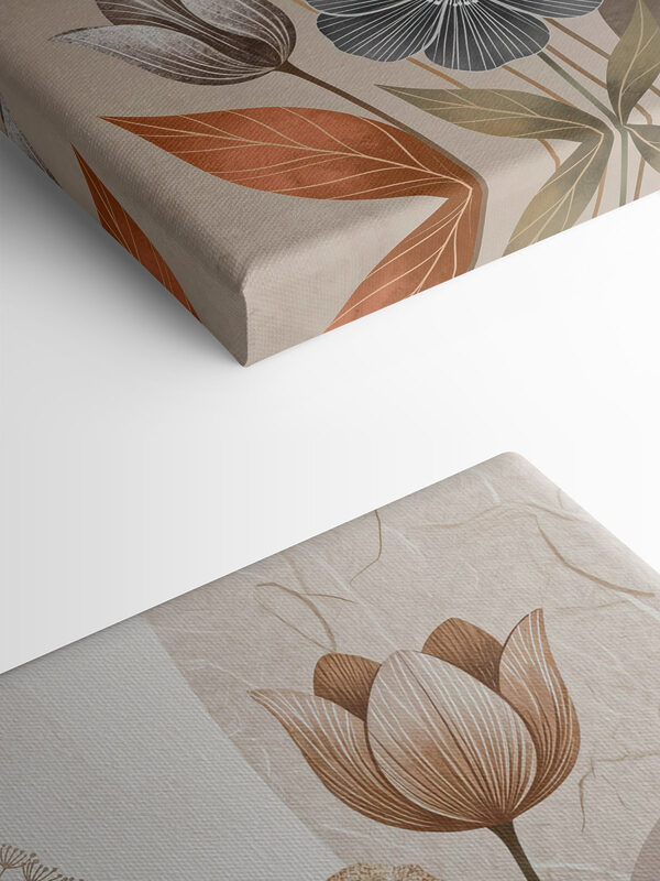 Elegant floral design with subtle tones Elegant floral design with subtle tones