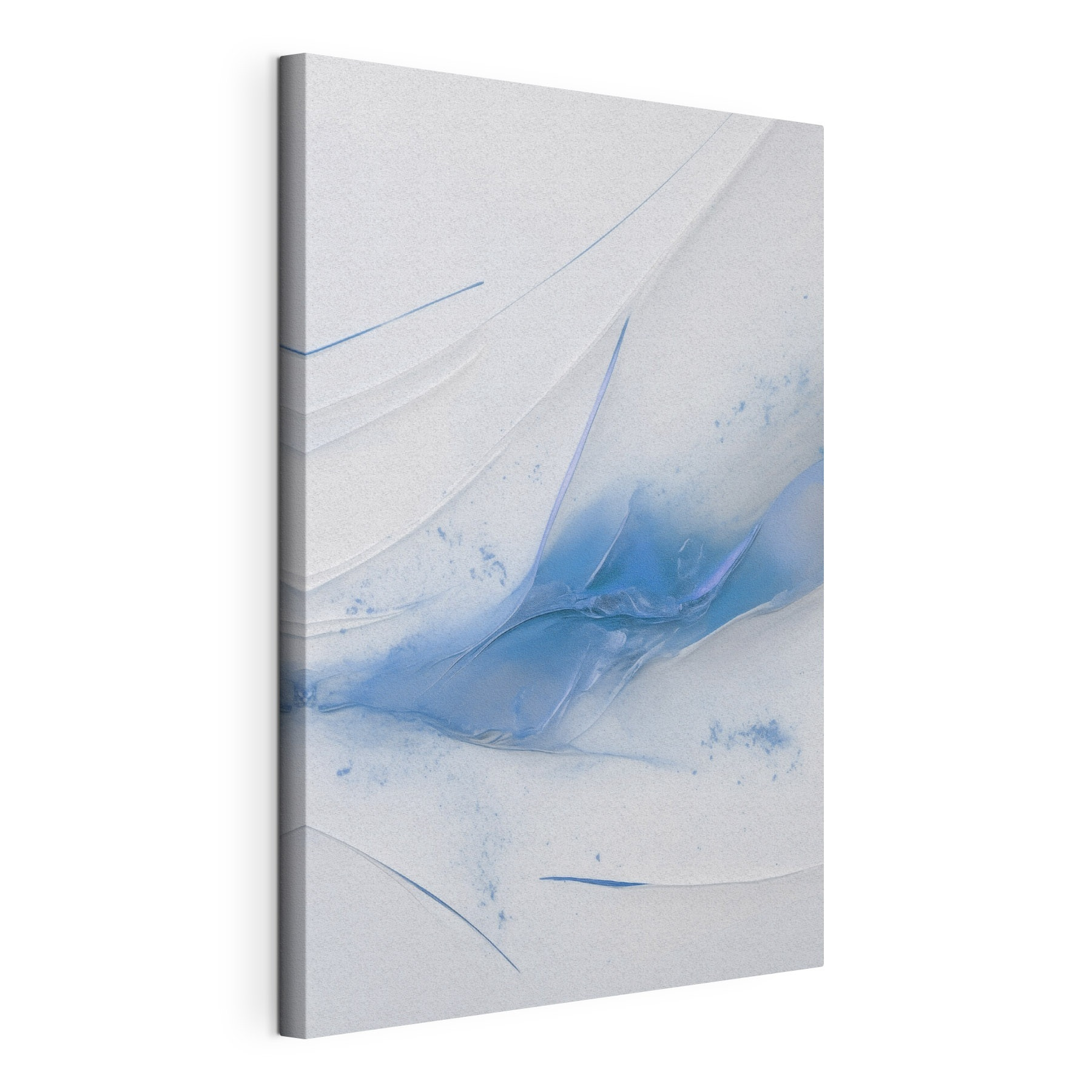 Blue and white paint Blue and white paint