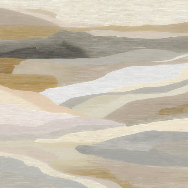 Serene landscape in soft hues