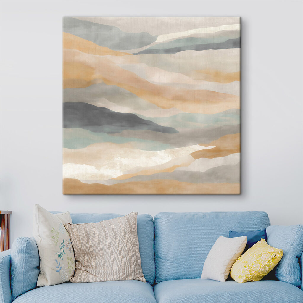 Soft hues create a tranquil landscape Soft hues create a tranquil landscape