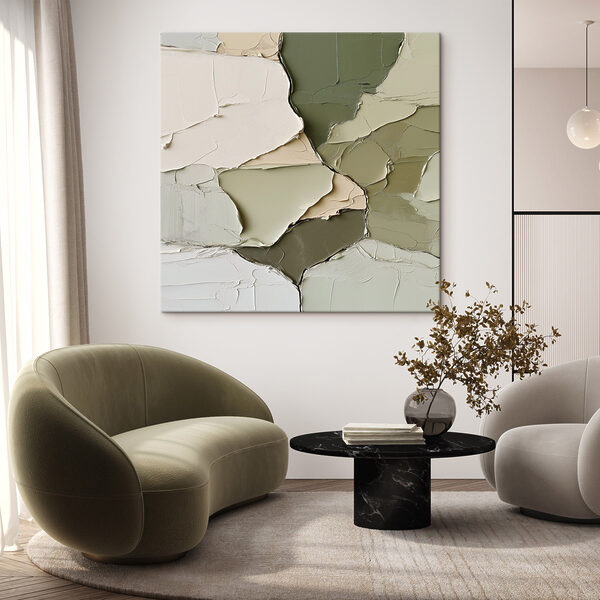 Artful layers of soft colors Artful layers of soft colors