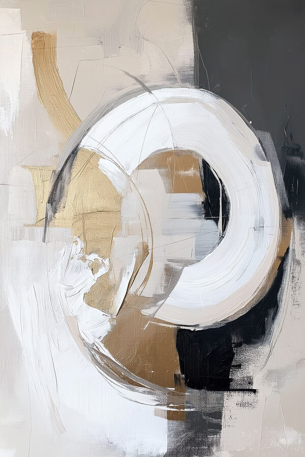 Abstract forms in muted colors Abstract forms in muted colors