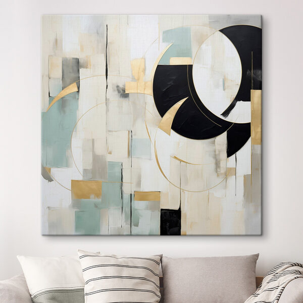 Abstract shapes in neutral tones