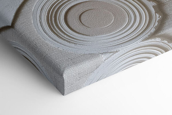 - Circular patterns on textured background - Circular patterns on textured background