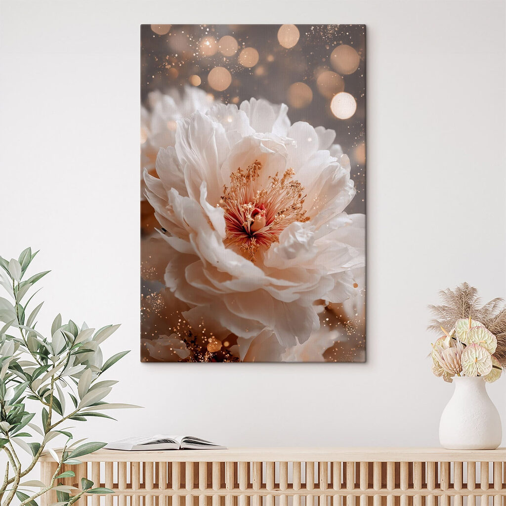- Delicate flower in soft hues - Delicate flower in soft hues