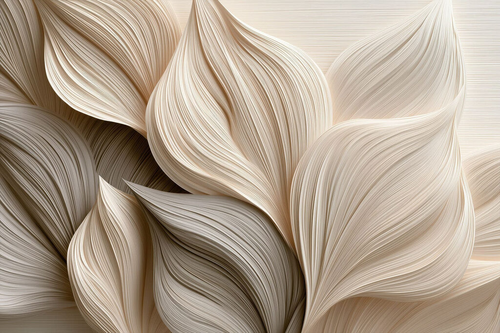 Soft curves in subtle tones Soft curves in subtle tones