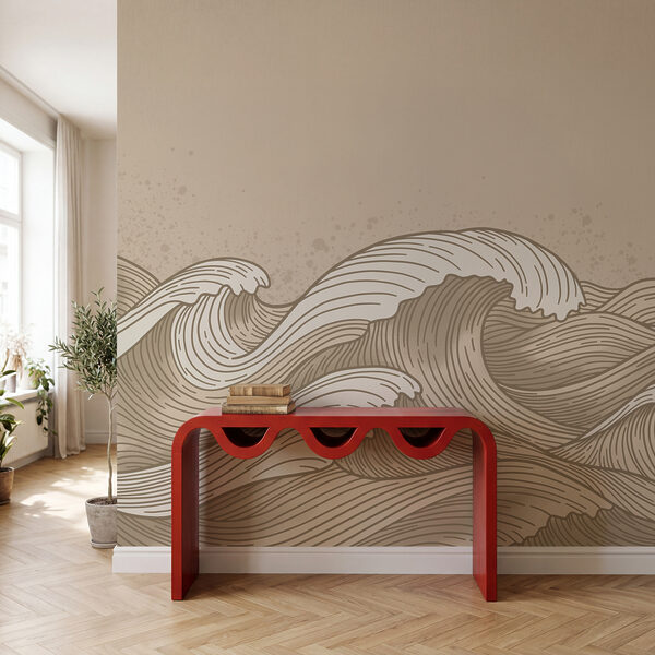 Disegno di onde nel mare Disegno di onde nel mare