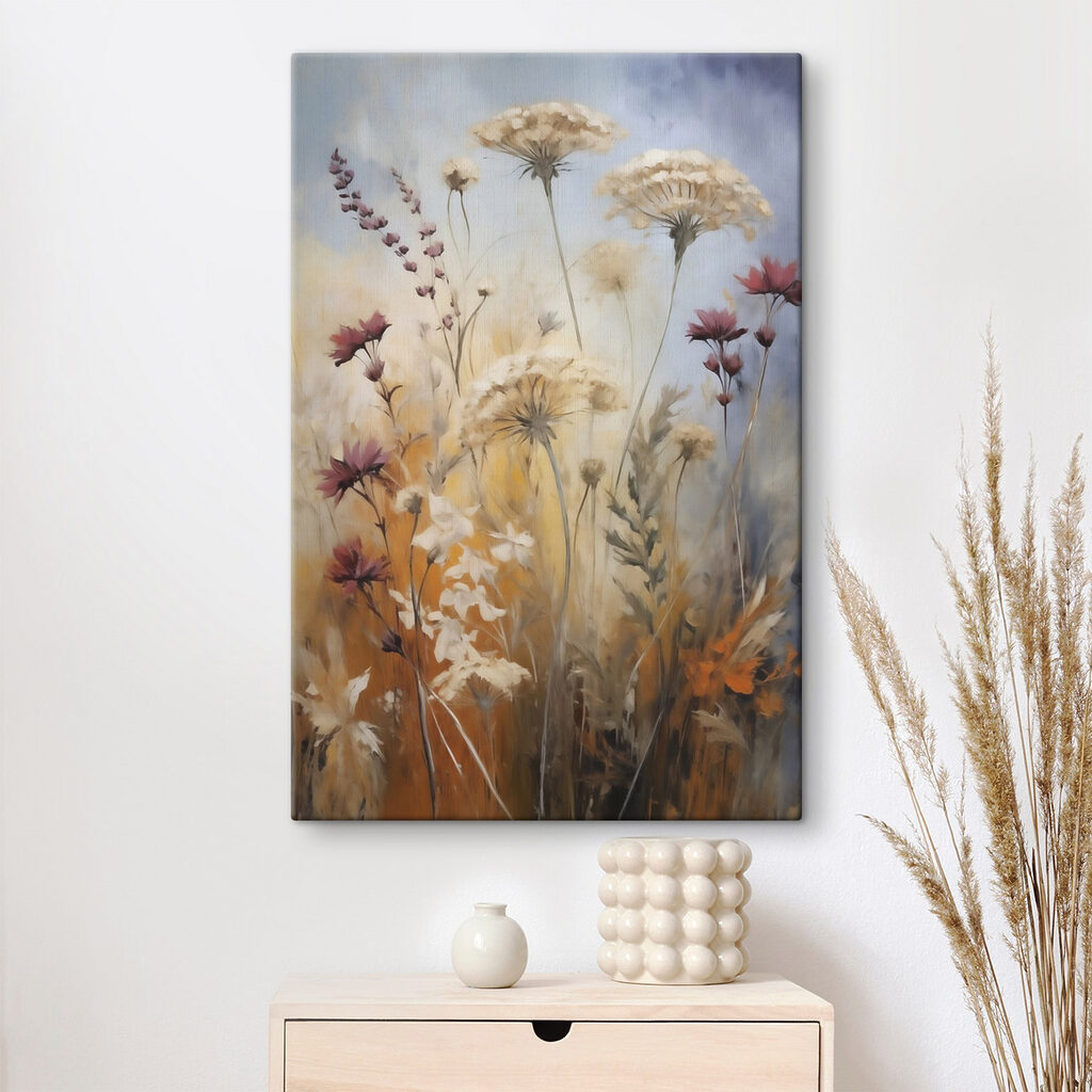 Painting of flowers and plants Painting of flowers and plants