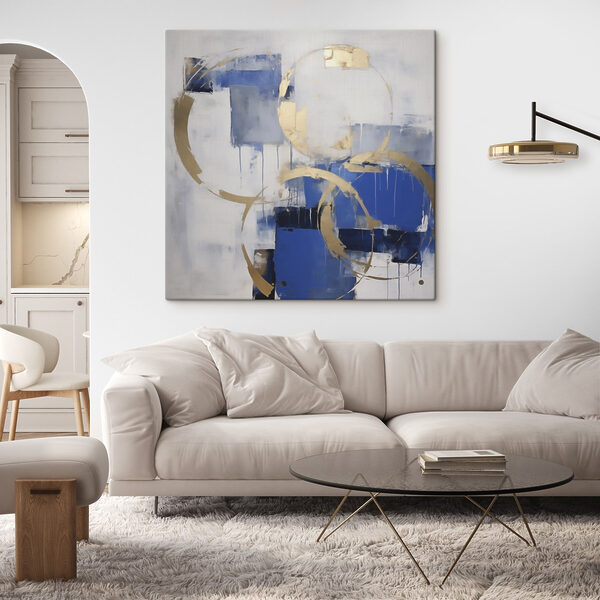 - Abstract composition with vibrant colors - Abstract composition with vibrant colors