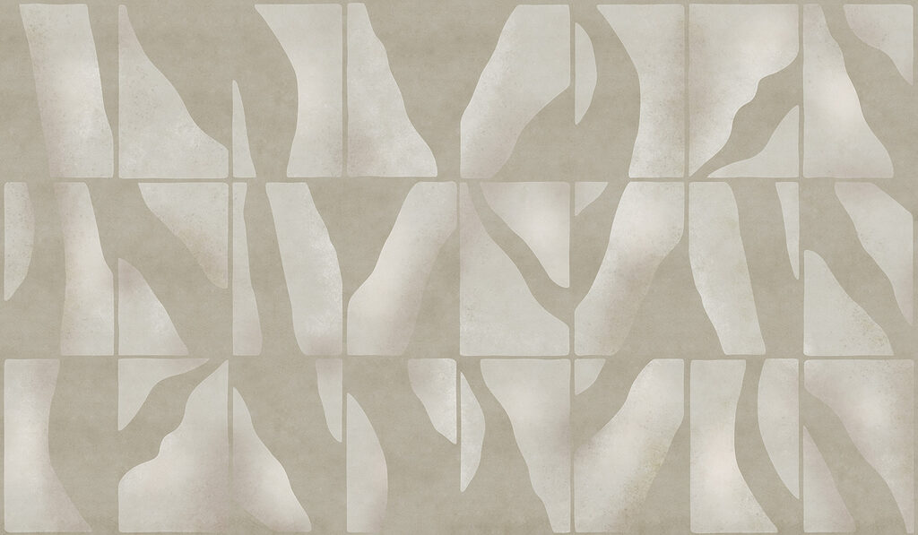 White and gray pattern